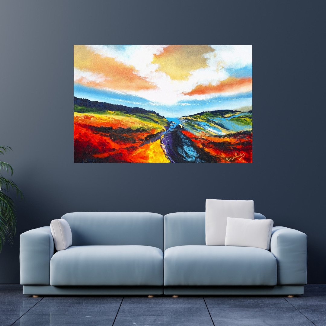 Paul van Rensburg - Acrylic on Stretched Canvas (1200mm x 800mm)
