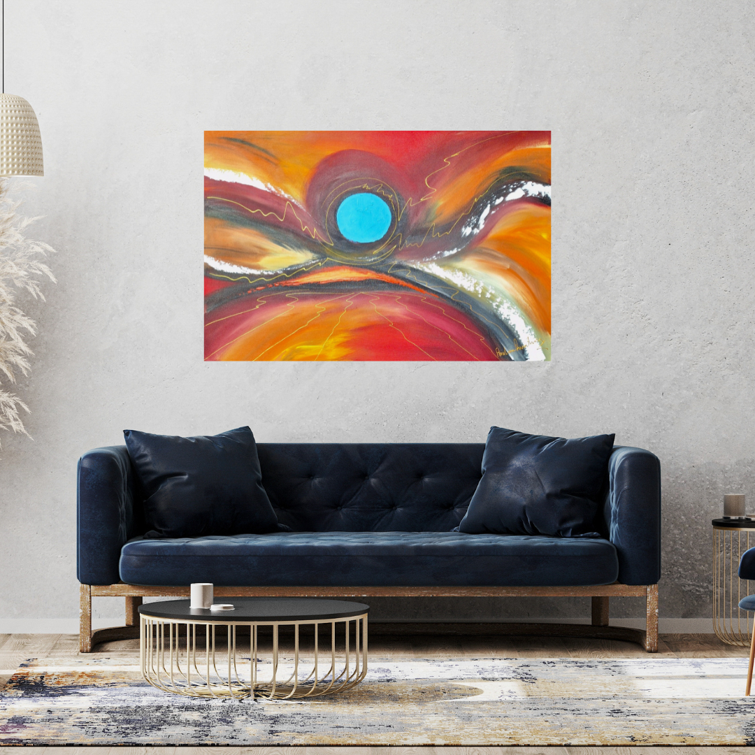 Paul van Rensburg - Acrylic on Stretched Canvas (1200mm x 800mm)
