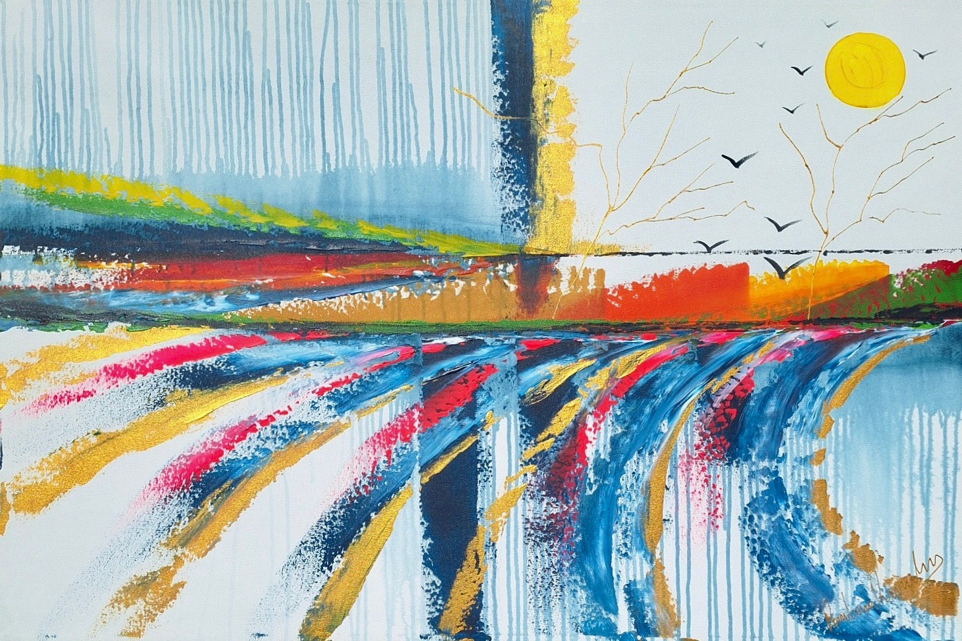 Paul van Rensburg - Acrylic on Stretched Canvas (1200mm x 800mm)