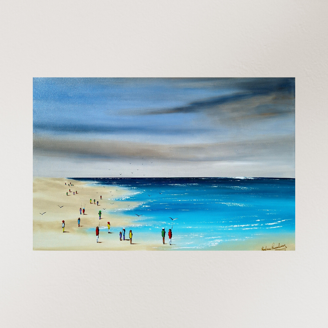 Paul van Rensburg - Acrylic on Stretched