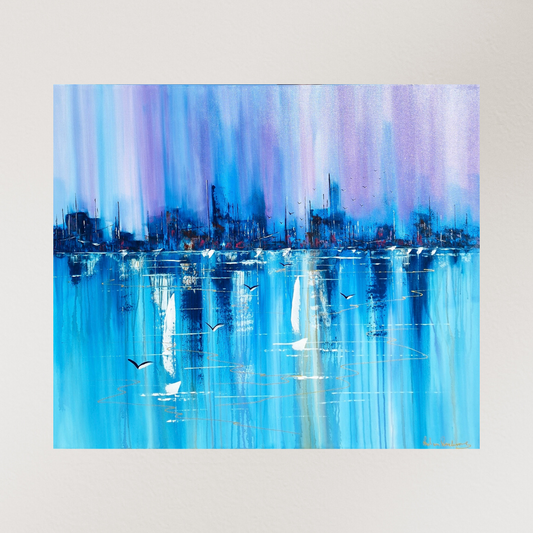 Paul van Rensburg - Acrylic on Stretched