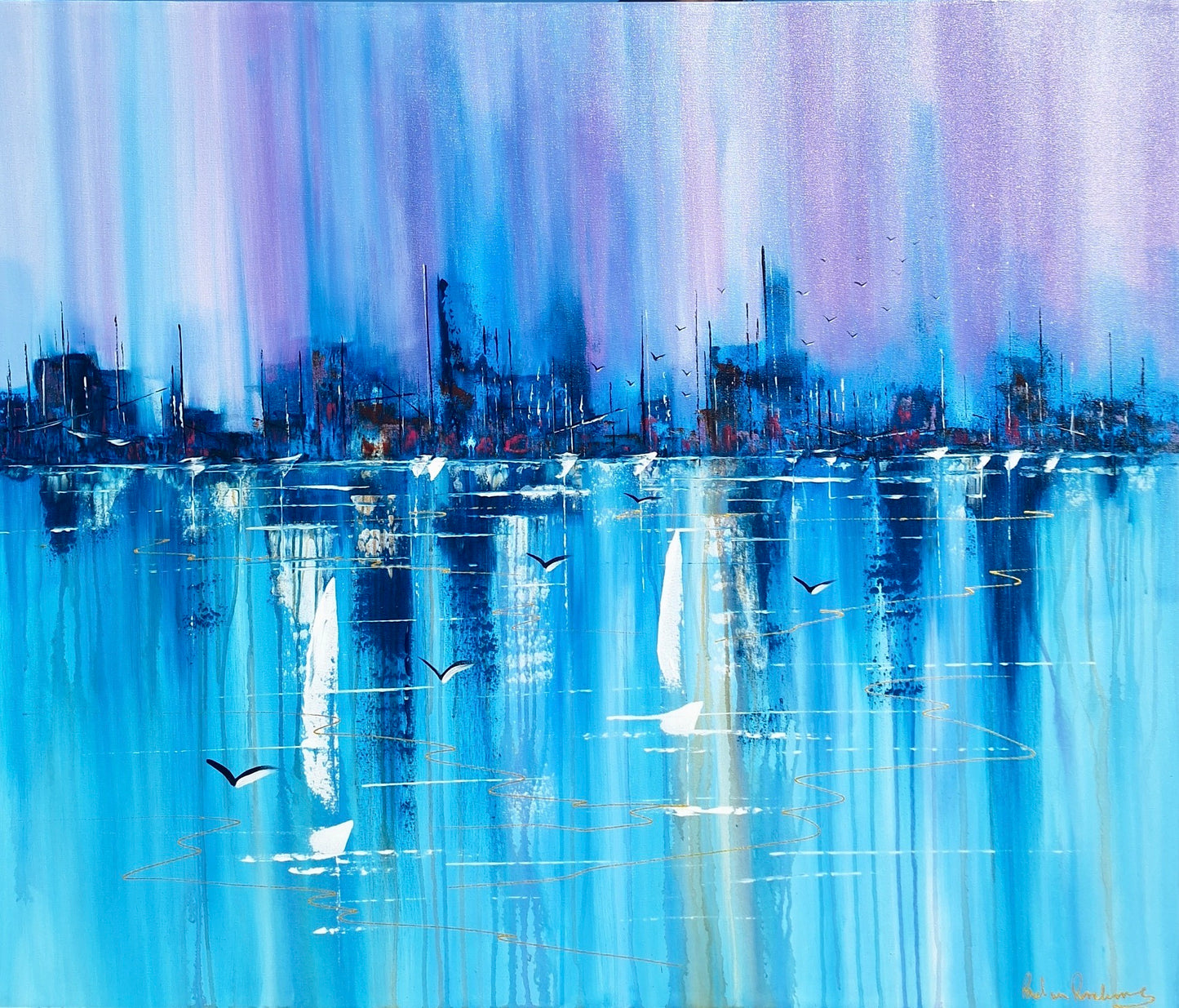Paul van Rensburg - Acrylic on Stretched