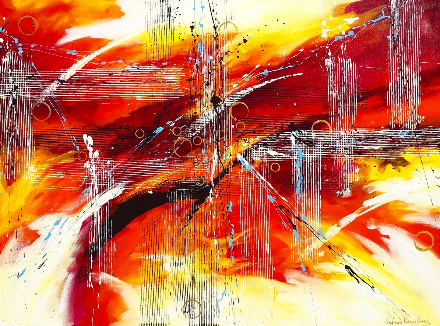Paul van Rensburg - Acrylic on Stretched