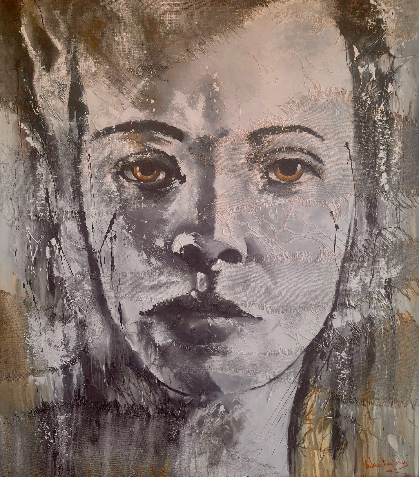 Paul van Rensburg - Acrylic on Stretched (1800mm x 1600mm)