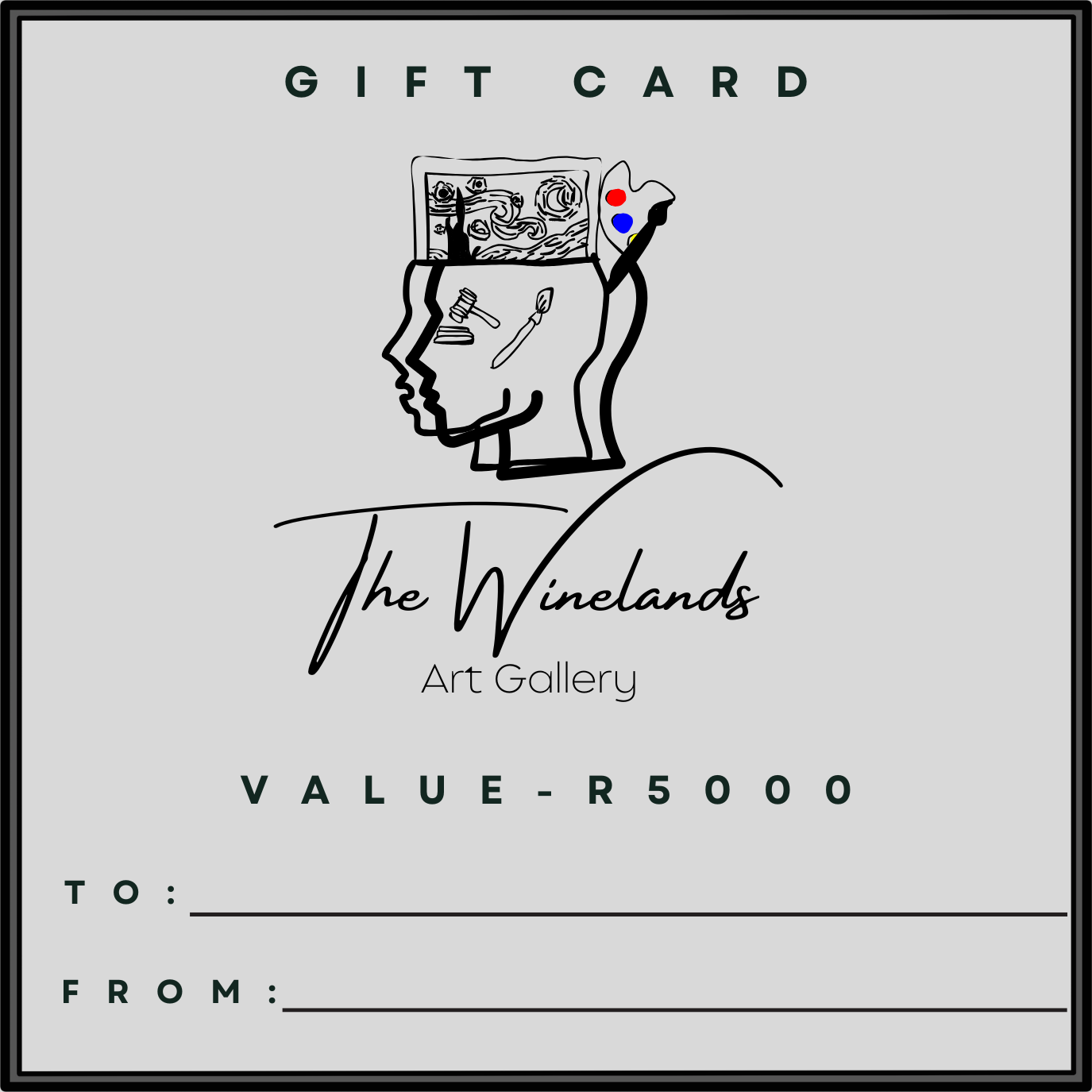 The Winelands Art Gallery Gift Card