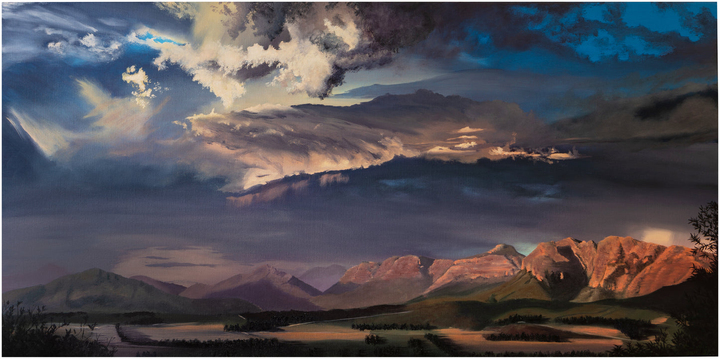 Santjie "Splendour" Oil on Stretched Canvas