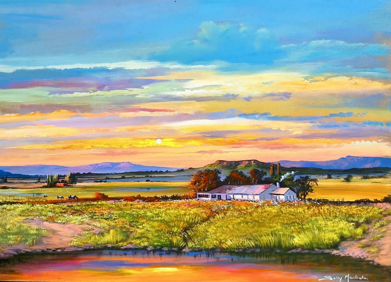 Solly Manthata - 1070mm x 800mm
