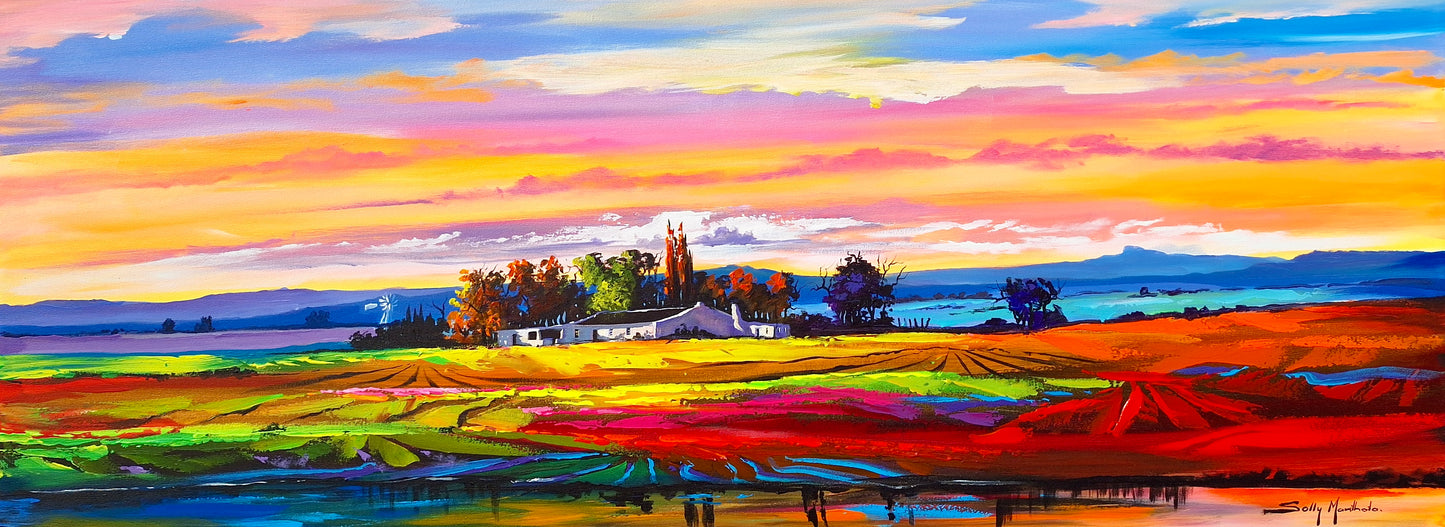 Solly Manthata - 1600mm x 600mm