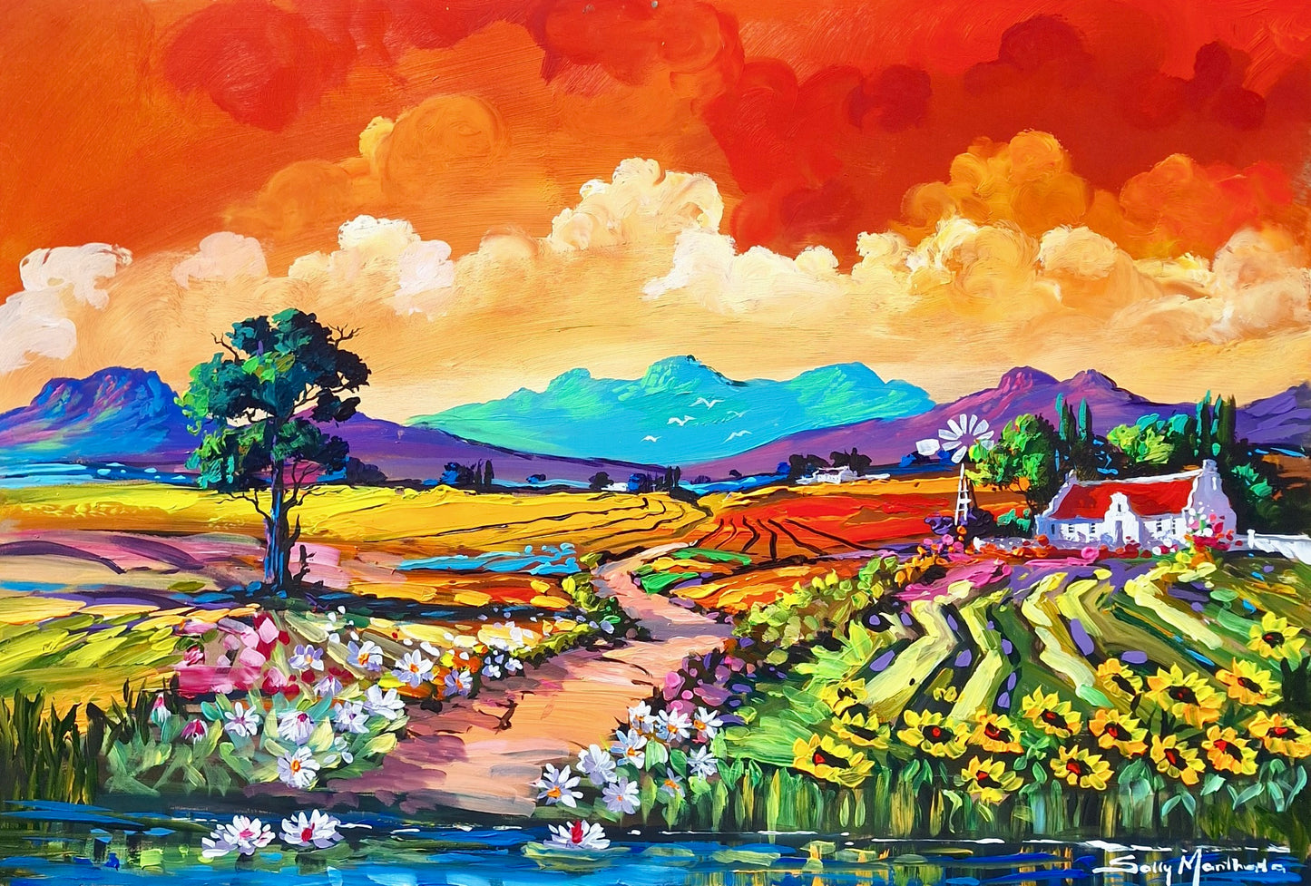 Solly Manthata - (750mm x 510mm)