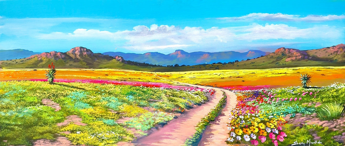 Solly Manthata - (1010mm x 440mm)