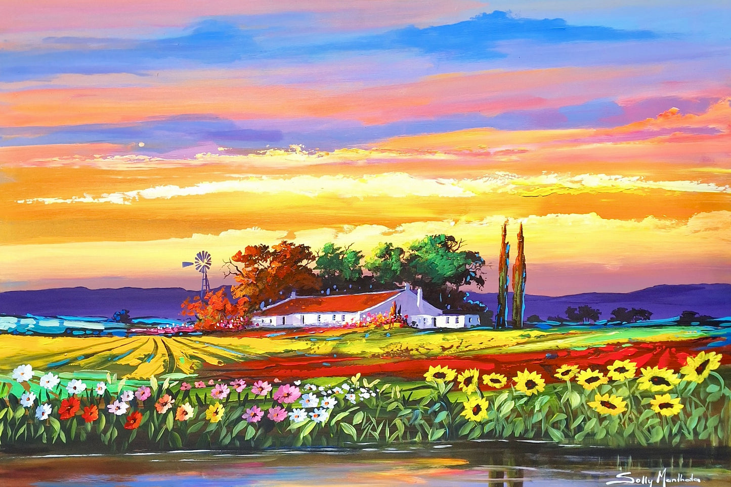 Solly Manthata - (1200mm x 800mm)