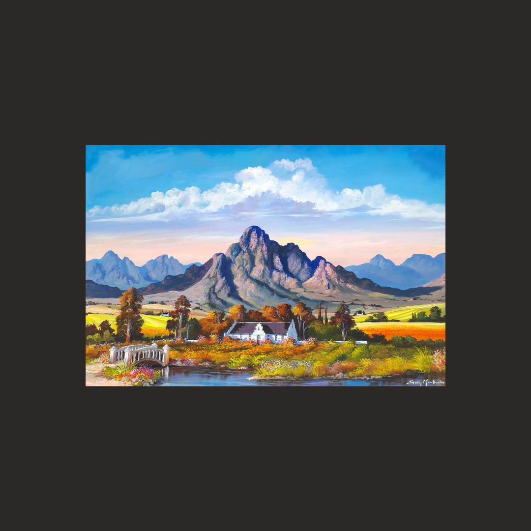 Print on Canvas - The Beautiful Cape by Solly Manthata