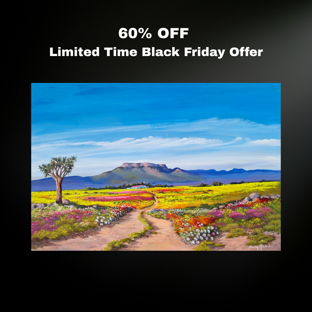 A3 Print on Haddonia Paper "Limited Black Friday Offer" - The Road to Namaqua