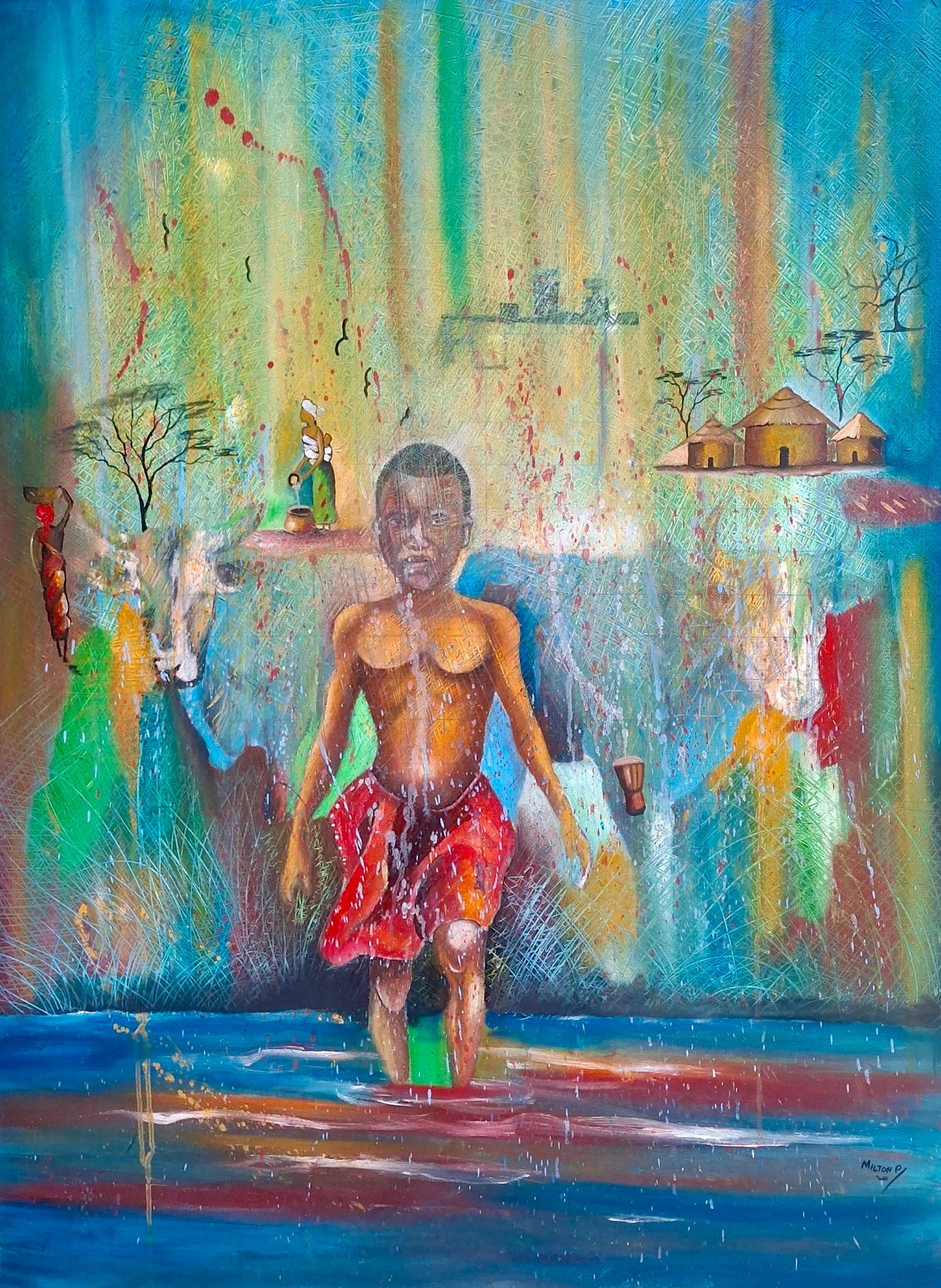 Milton Pamuzanda - (120mm x 900mm)
