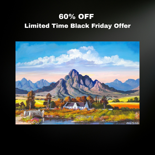 A3 Print on Haddonia Paper "Limited Black Friday Offer" - The Beautiful Cape