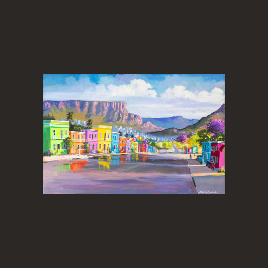 Print on Canvas - "Bo Kaap" by Solly Manthata