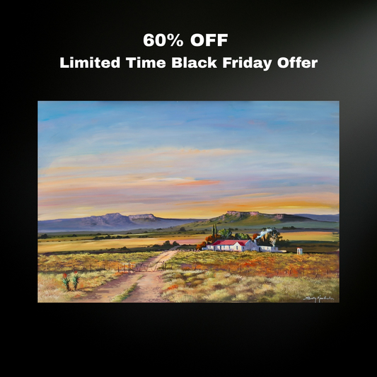 A3 Print on Haddonia Paper "Limited Black Friday Offer" - In the Middle of Nowhere 1