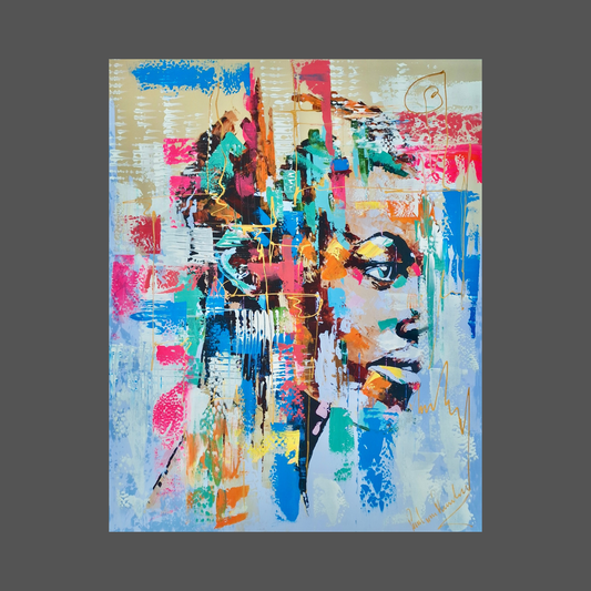 Paul van Rensburg - "Hand Embellished" (1058mm x 840mm)