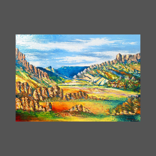 Paul van Rensburg - 1400mm x 1000mm (Oil on Canvas)