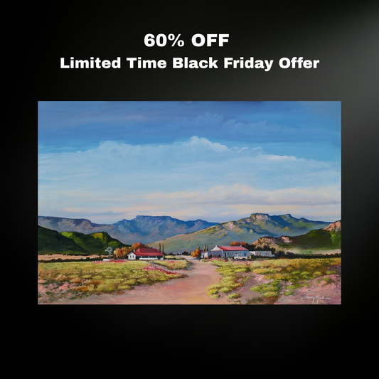 A3 Print on Haddonia Paper "Limited Black Friday Offer" - In the Middle of Nowhere 2