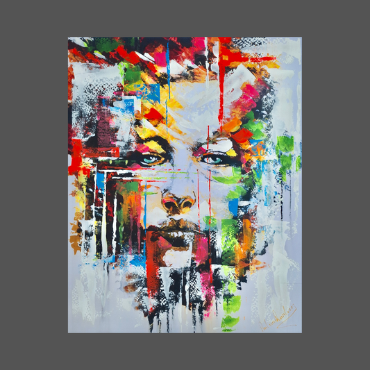 Paul van Rensburg - "Hand Embellished" (1058mm x 840mm)