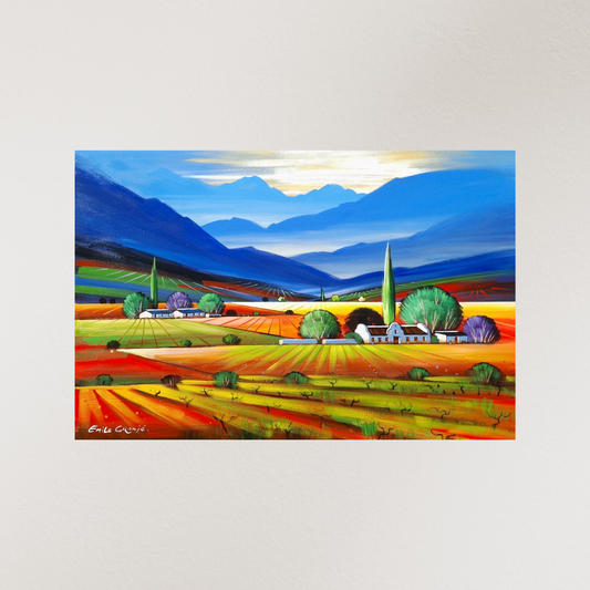 Acrylic on Panel by Emile Cronje