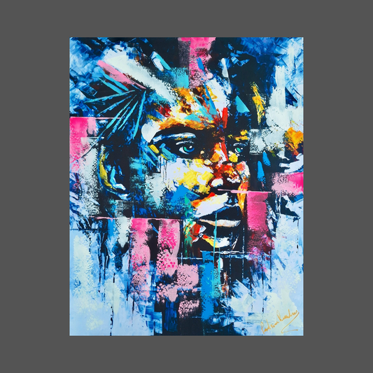 Paul van Rensburg - "Hand Embellished" (1058mm x 840mm)