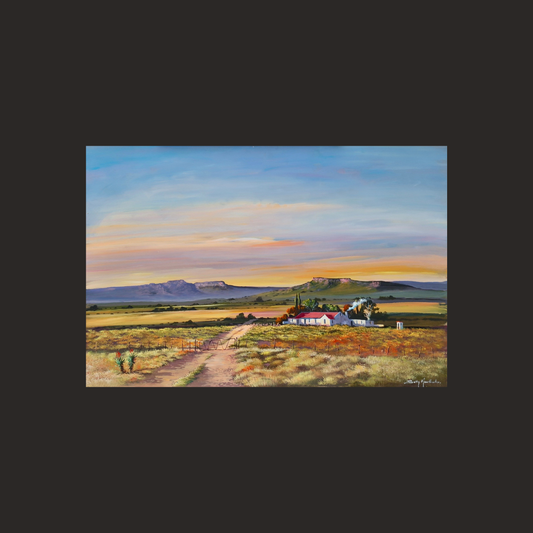 Print on Canvas - In the Middle of Nowhere 1 by Solly Manthata