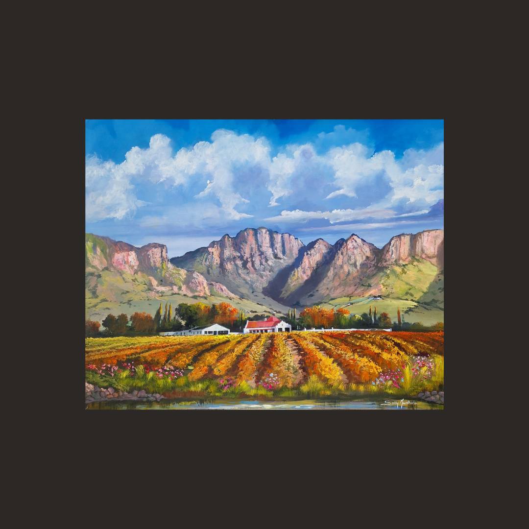 Print on Canvas - Winelands by Solly Manthata