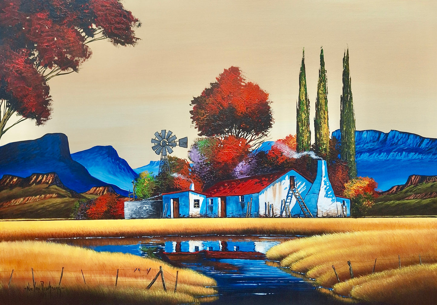 Nic van Rensburg - (1200mm x 840mm)