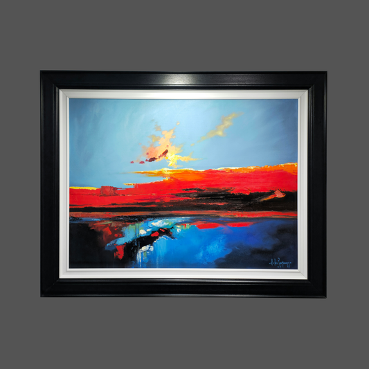 Nic van Rensburg - (1200mm x 900mm) + FRAME!
