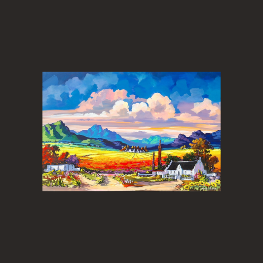 Print on Canvas - Expressions 2 by Solly Manthata