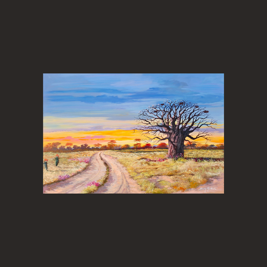 Print on Canvas - Old General by Solly Manthata