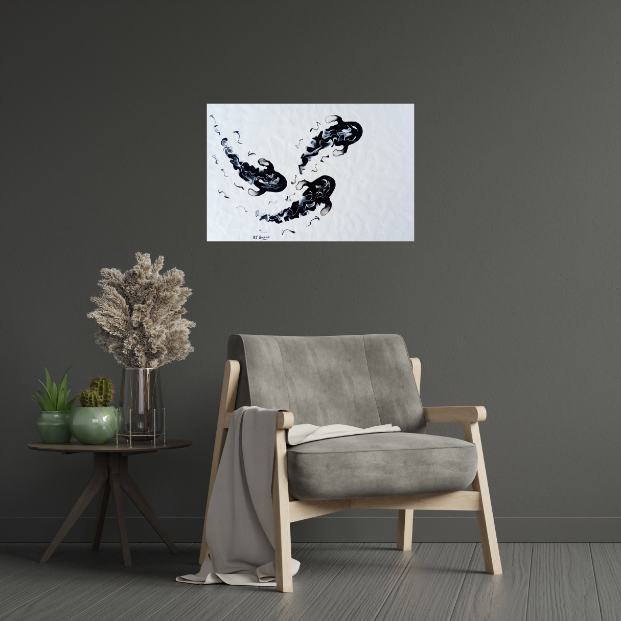 Close but different by AJ Burns (600mm x 400mm)