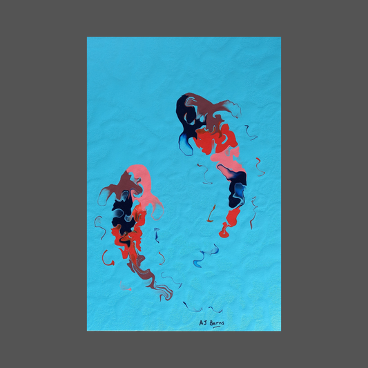 Many Part To Each Of Us by AJ Burns (600mm x 400mm)