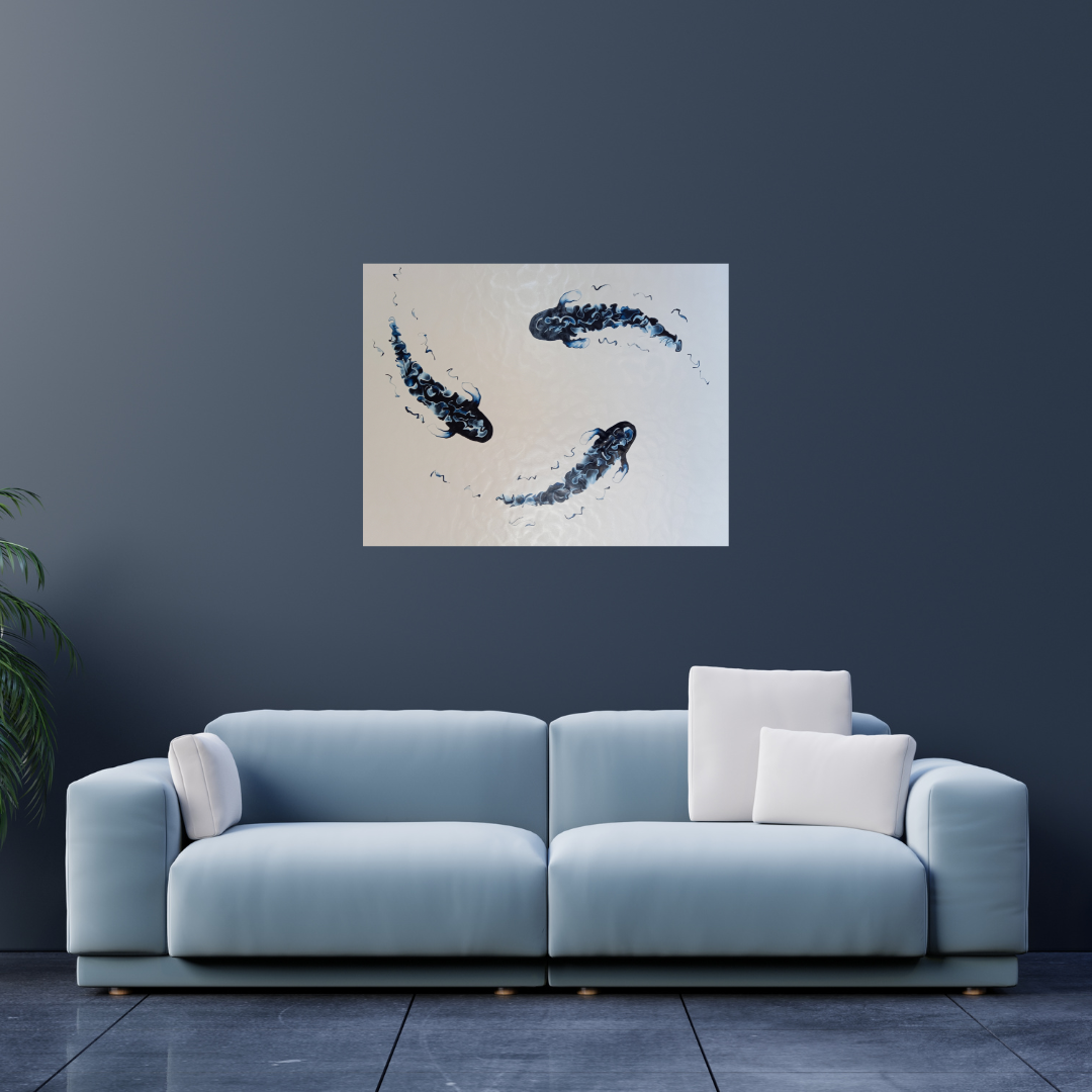 Coming Full Circle by AJ Burns (900mm x 700mm)