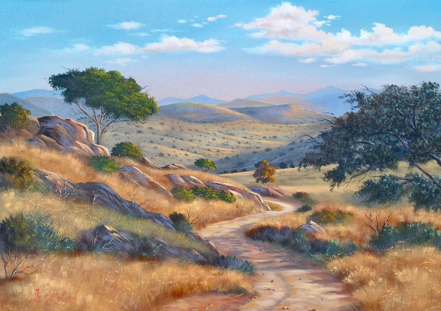 Anton Liebenberg - (700mm x 500mm)