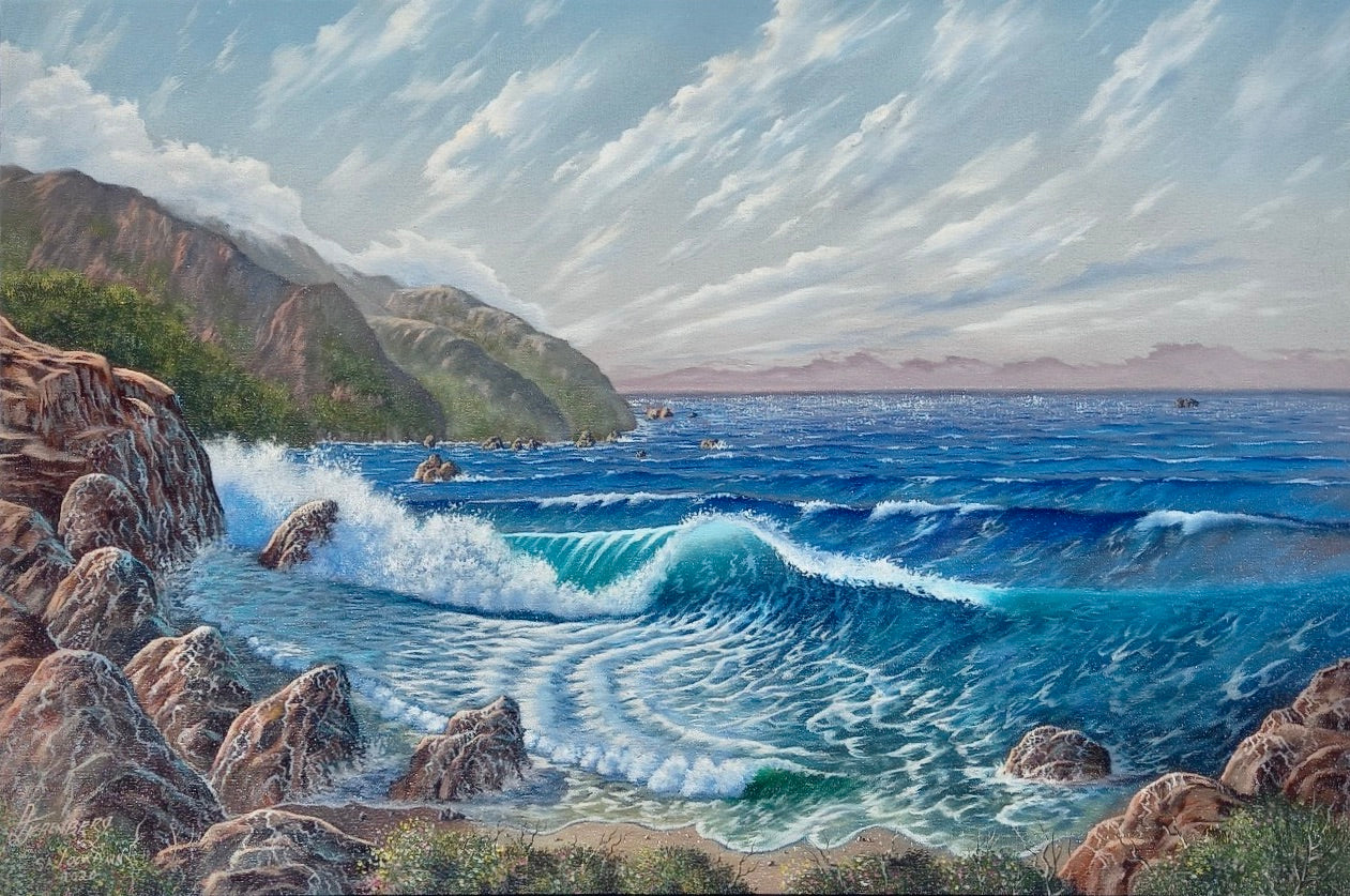 Anton Liebenberg Oil on Canvas Panel