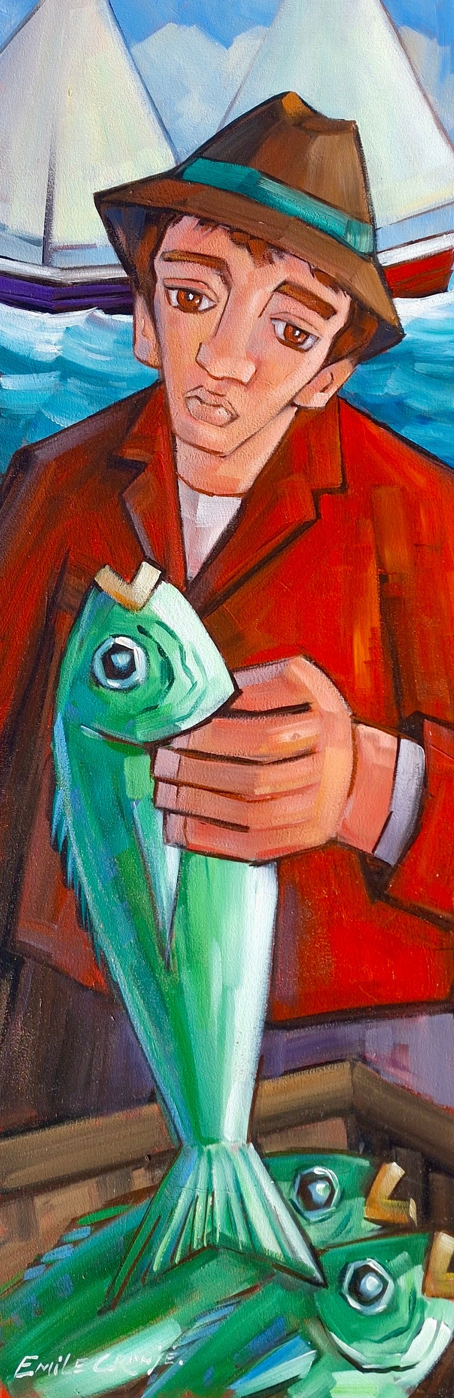 Emile Cronje - Acrylic on Panel