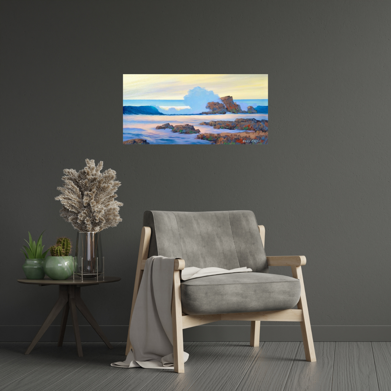 Emile Cronje - Acrylic on Panel (600mm x 300mm)