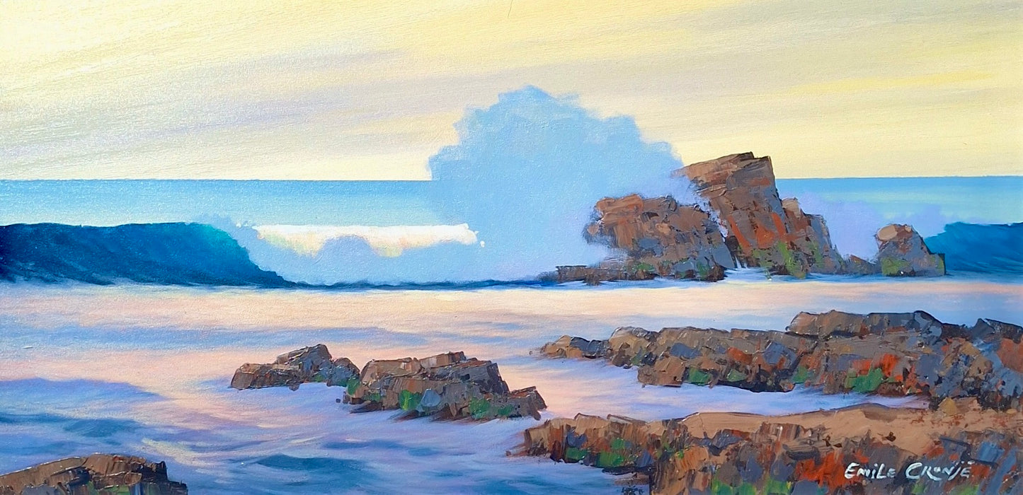 Emile Cronje - Acrylic on Panel (600mm x 300mm)