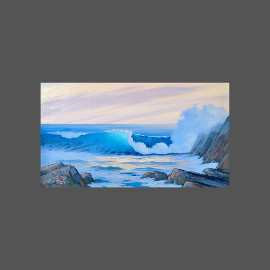 Emile Cronje - Acrylic on Panel (580mm x 330mm)