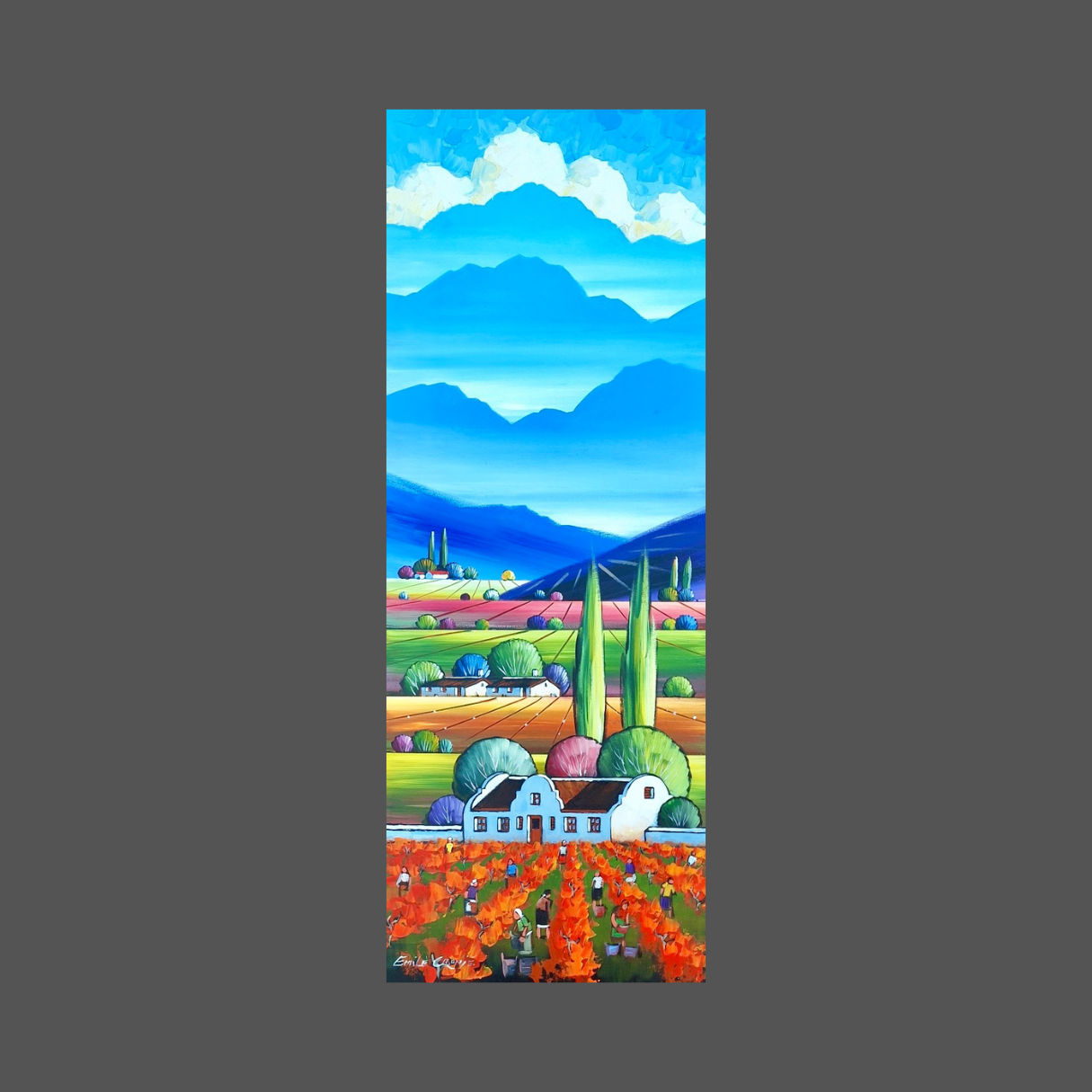 Emile Cronje - (900mm x 300mm)