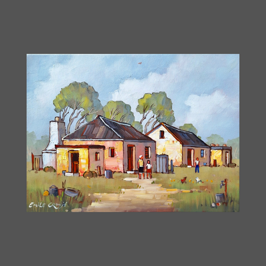 Emile Cronje - Acrylic on Stretched Canvas