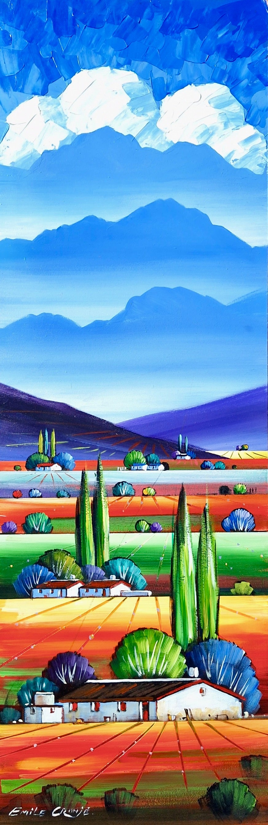 Emile Cronje - Acrylic on Panel