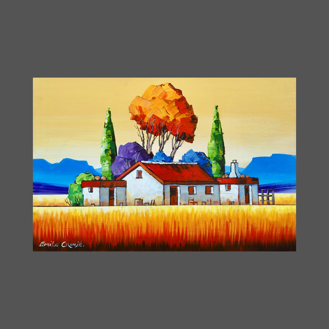 Emile Cronje - Acrylic on Panel (450mm x 300mm)