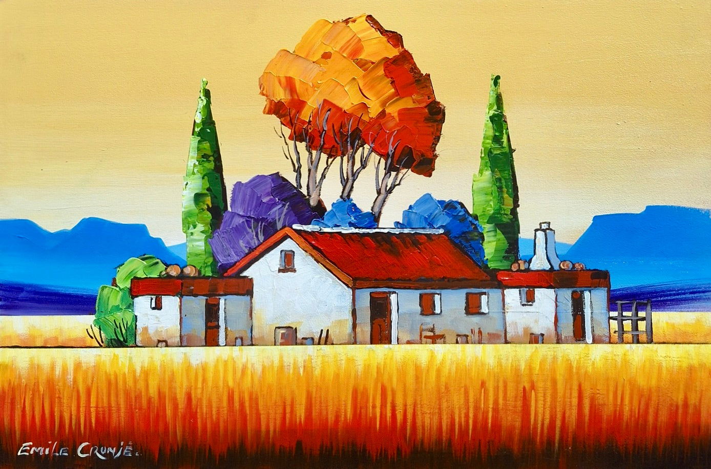 Emile Cronje - Acrylic on Panel (450mm x 300mm)