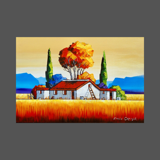 Emile Cronje - Acrylic on Panel (450mm x 300mm)