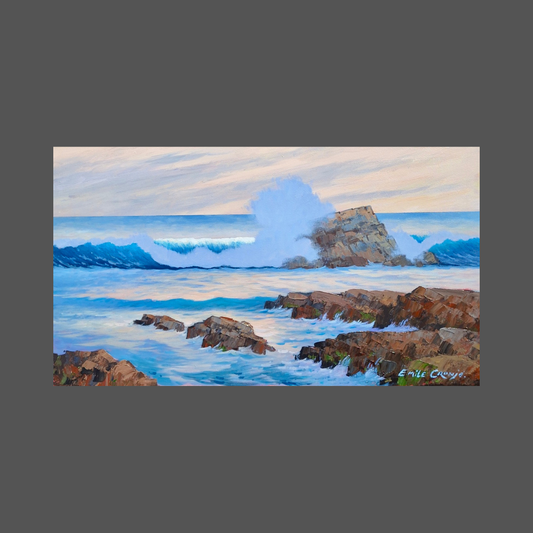 Emile Cronje - Acrylic on Panel (590mm x 330mm)