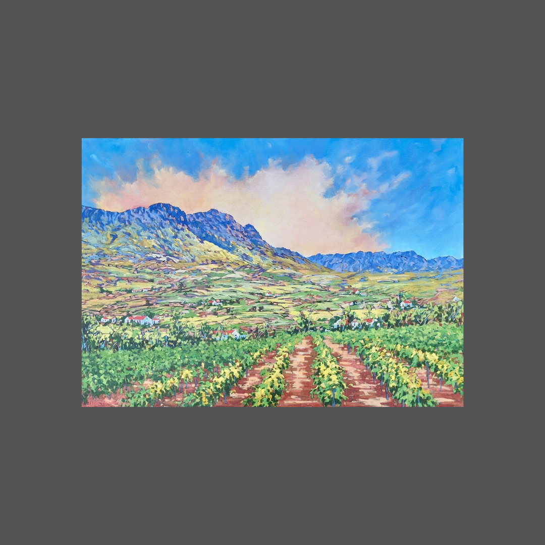 Frances Wedepohl - Sparkling Simonsberg (840mm x 600mm)